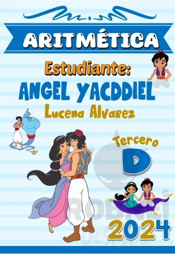 Aladdin y Jasmine Caratula 02